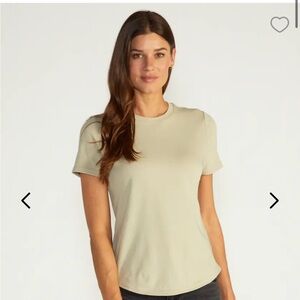 BYLT Basics Drift Short Sleeve Dry Sage Size S